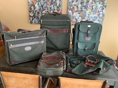 Orvis Battenkill Luggage Set 5 Pieces 2 Suitcases, Garment Bag, Backpack, Duffle