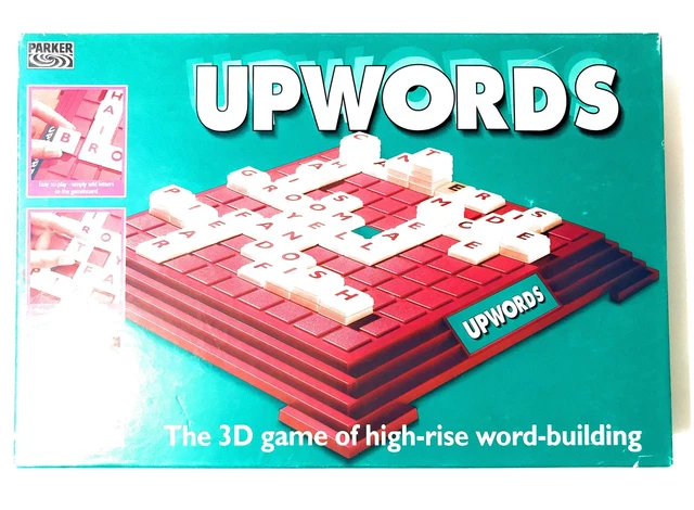 Upwords - Edizione 1996 Gioco di parole da tavolo famiglia divertimento festa notte
