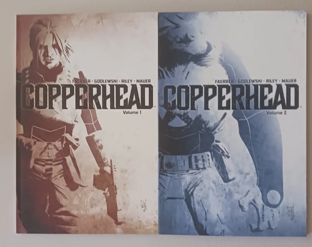 Copperhead Vol 1 and 2 TPB (Image Comics) Faerber Godlewski (VF+-NM)
