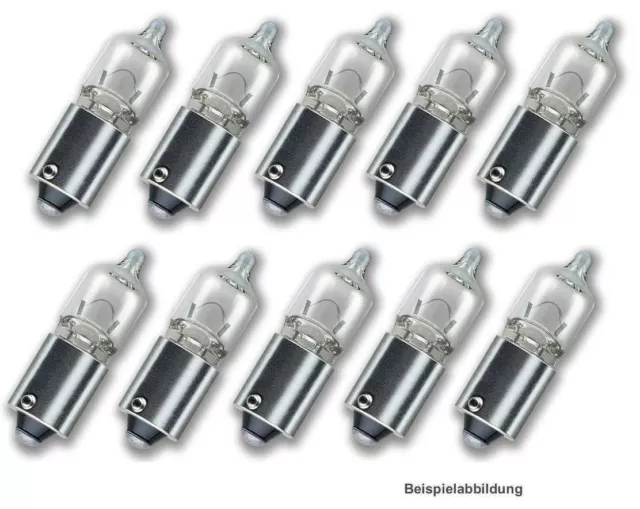 10 Stück x 21W 12V BAY9S mini Birne Lampe Glühlampe Glühbirne Bulbs x 10
