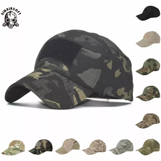 Tactical Baseball Cap Operators Hats Airsoft Army Military Camo Camouflage Caps