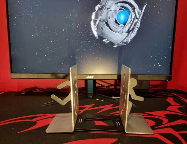 ThinkGeek Portal 2 Aluminium Metal Bookends, Collectable 3