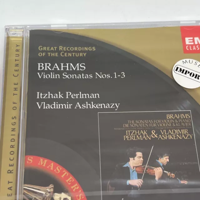 Itzhak Perlman, Vladimir Ashkenazy - Brahms Violin Sonatas Nos. 1-3 CD 2