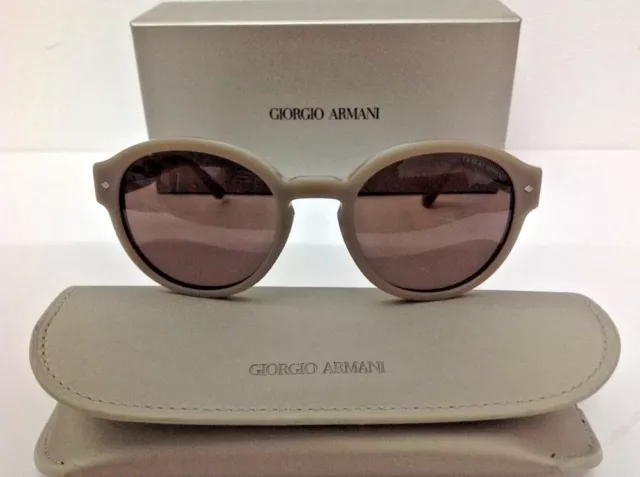 Giorgio Armani occhiale da sole mod 8005  rotondo beige €210 marrone classico 3