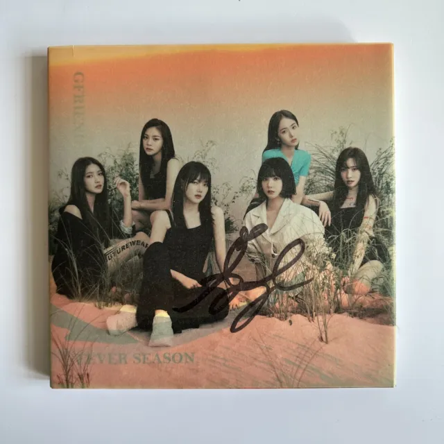 Gfriend 7Th Mini Album Fever Season Yeol Umji Hand Signed Autographed Album + Pc