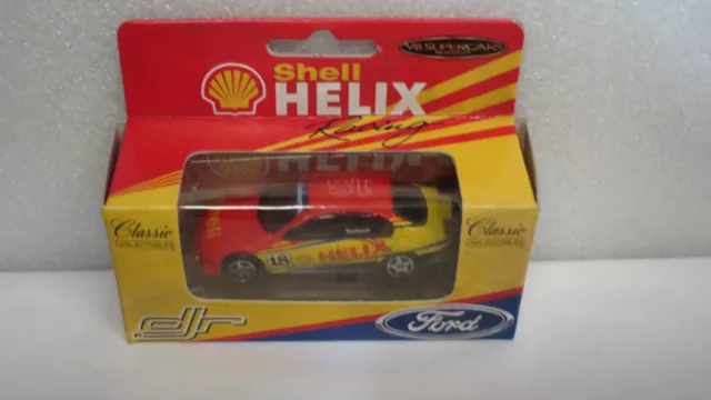 1/64 Classic Ford Au Falcon Djr 18 Paul Radisich Shell Helix V8 Supercars #64064