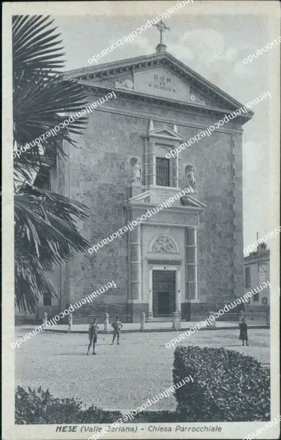 bt56 cartolina nese valle seriana chiesa provincia di  bergamo lombardia