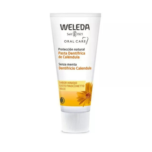 WELEDA Oral Care - Toothpaste Calendula without Mint 75 Ml