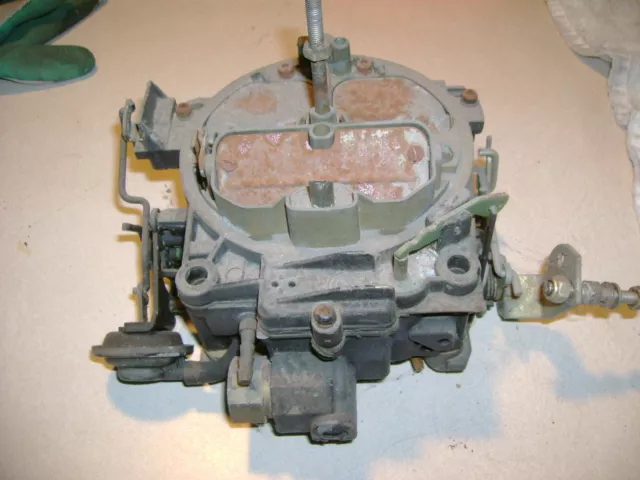 Rochester Quadrajet Carburetor 4 BBL Body # 17059280