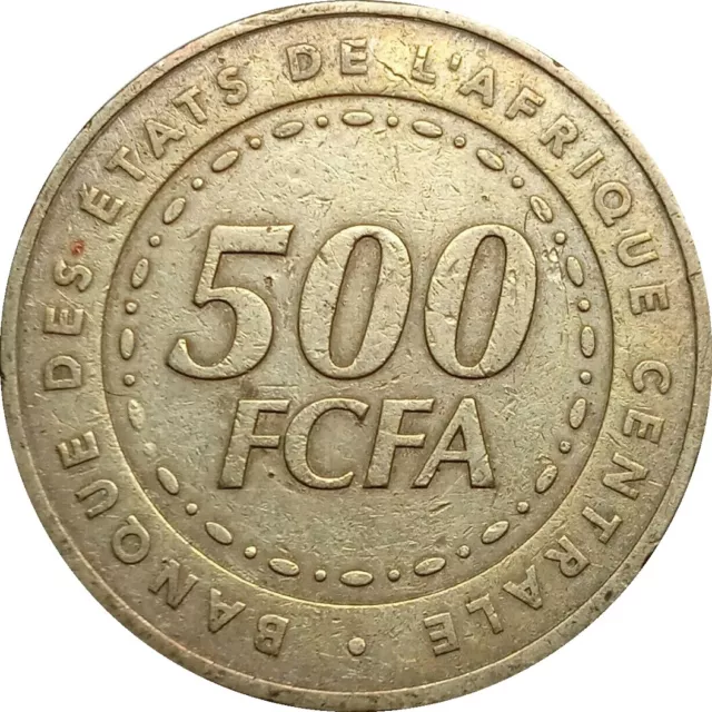 Central African States - Afrique Centrale BEAC 500 Francs 2006 CFA KM#22 (6620)