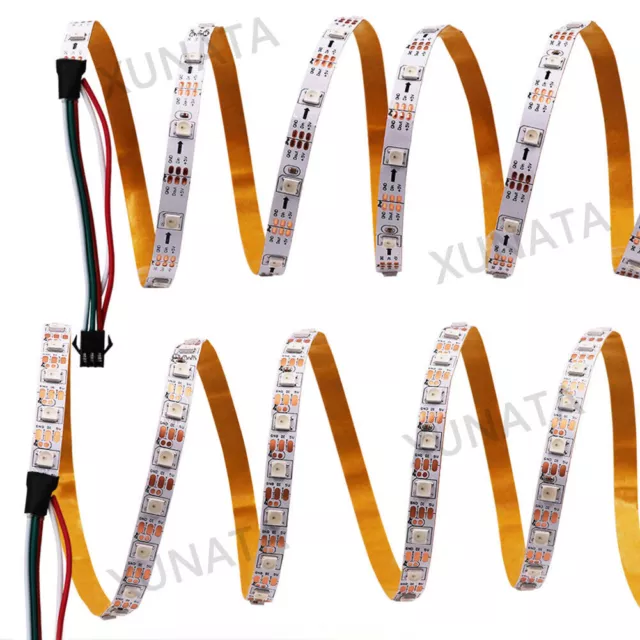 WS2812B RGB LED Strip Light 5050 WS2812 IC Addressable Rainbow Pixel Lights 5V