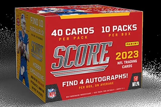 Panini Score nfl Football Hobby Box 2023