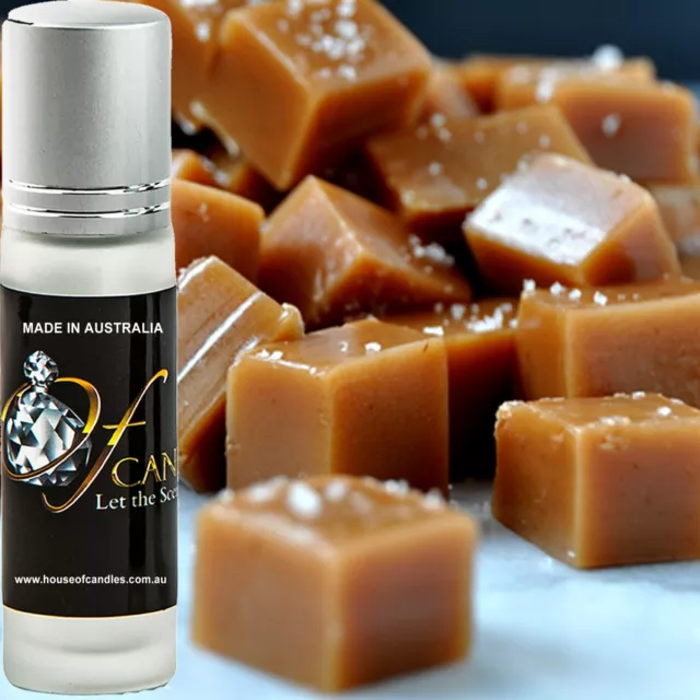 Salted Caramels Scented Roll On Perfume Fragrance Oil Luxury Hand Poured