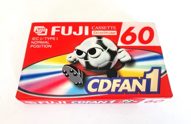 Cassette Audio Vierge FUJI DR-Ix 60 Minutes – Sous Blister – Vintage