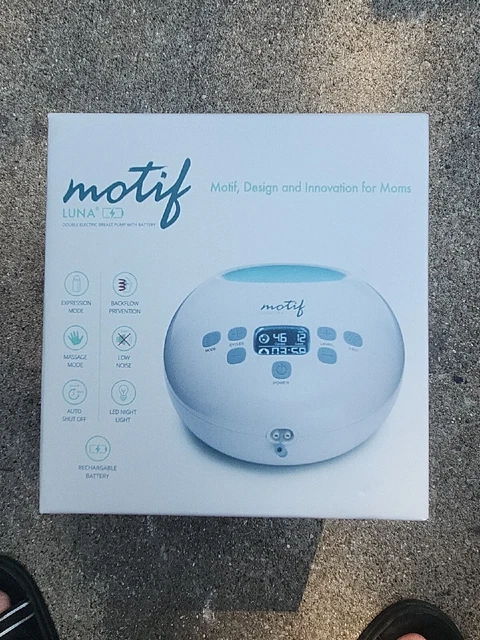 Motif AAA0013-20 Double Electric Breast Pump - White