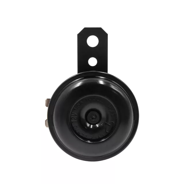 Pièce universelle de 1 klaxon électrique rond pour moto 12 V 1,5 A 105 dB