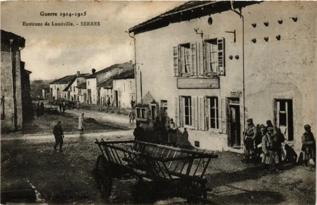 CPA MILITAIRE Environs de Lunéville-Serres (317077)