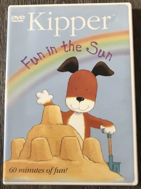 Kipper The Dog Fun in the Sun DVD 2003 Tiger, Pig, Kids TV Show Golf, Beach Farm