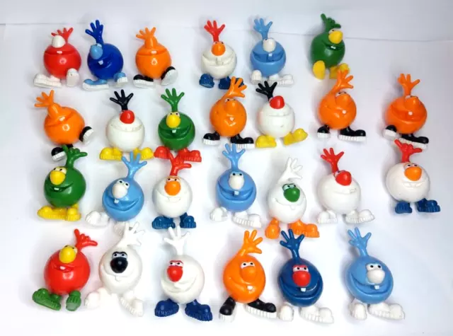 JOUET LOT BIBELOT KINDER FIGURINE hands wk voetbal Main 4 doigts PVC no articulé