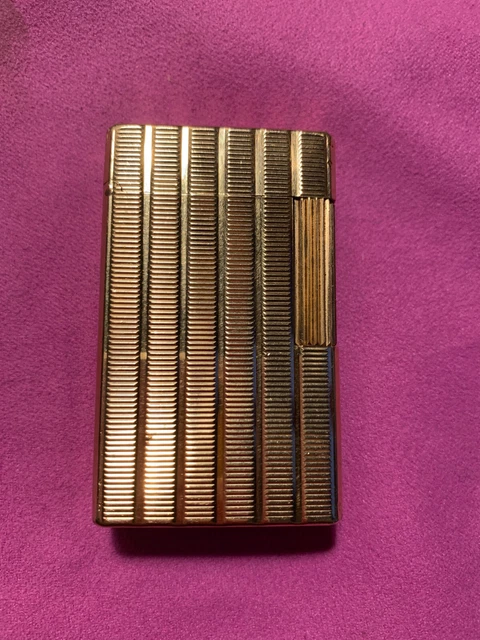 Briquet Dupont plaque  Or - 20µ - année 60/70