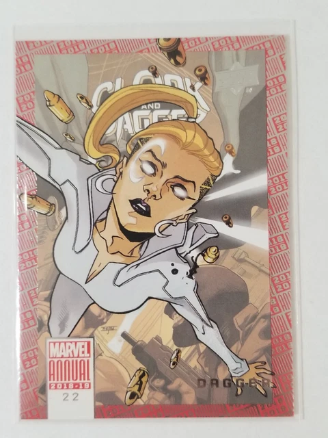 DAGGER / 2018-2019 MARVEL ANNUAL (Upper Deck 2019) BASE Trading Card #22