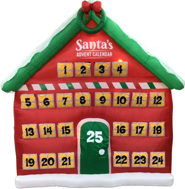 10FT GEMMY AIRBLOWN Inflatable Prototype Christmas Advent Calendar
