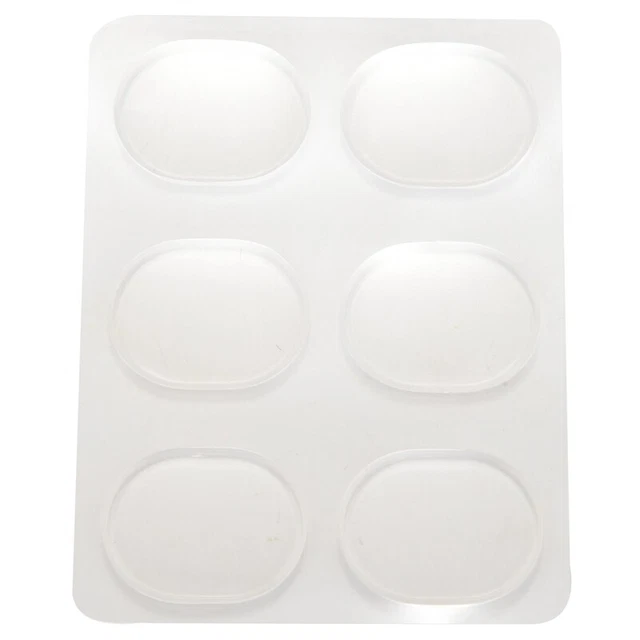 18 Pieces Drum Damper Gel Pads Silicone For Tone Control-Clear L4A9