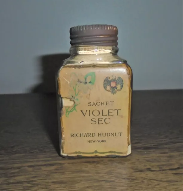 Richard Hudnut Sachet Violet Sec Antique Bottle New York Richard Hudnut Sachet Violet Sec Antique Bottle New York