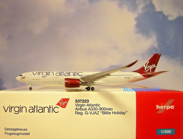Avion Herpa 1/500 – Airbus A330-300 Aer Lingus – Très Bon état Avec Boîte