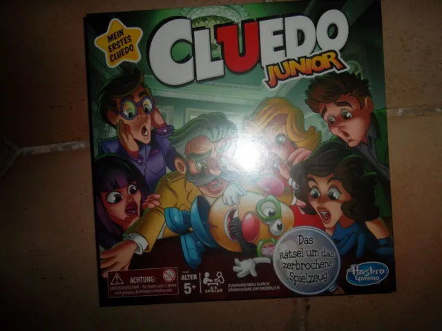Cluedo Junior Brettspiel für Kinder ab 5 Jahren --  665273 NEU