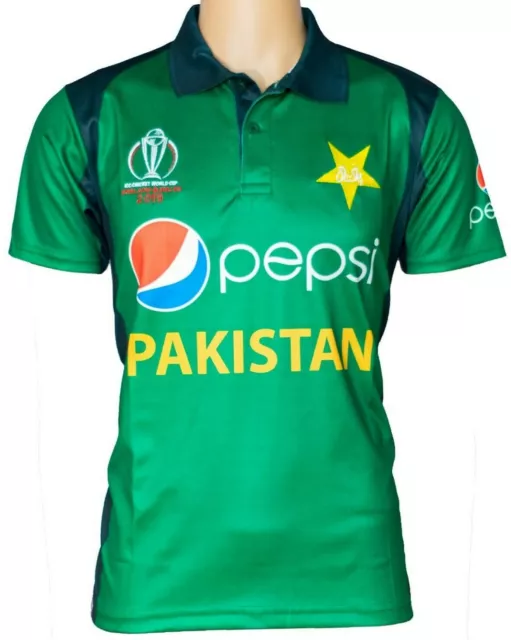 Pakistan Cricket Team Supporter Jersey Shirt 2019 Icc Cricket World Cup