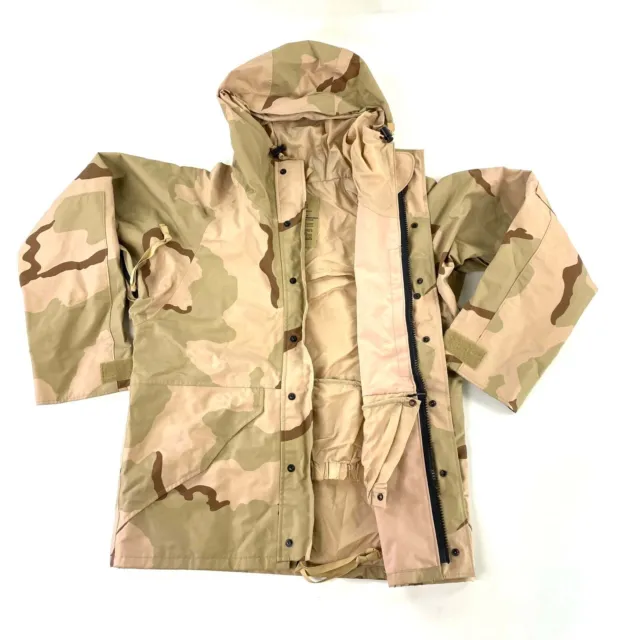 USGI Military Desert Camo Cold Weather Gen 2 ECWCS Parka jacket MEDIUM & SMALL