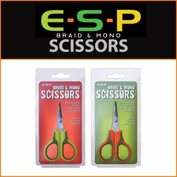 Esp Braid & Mono Scissors - New | Carp Fishing Rig Tools