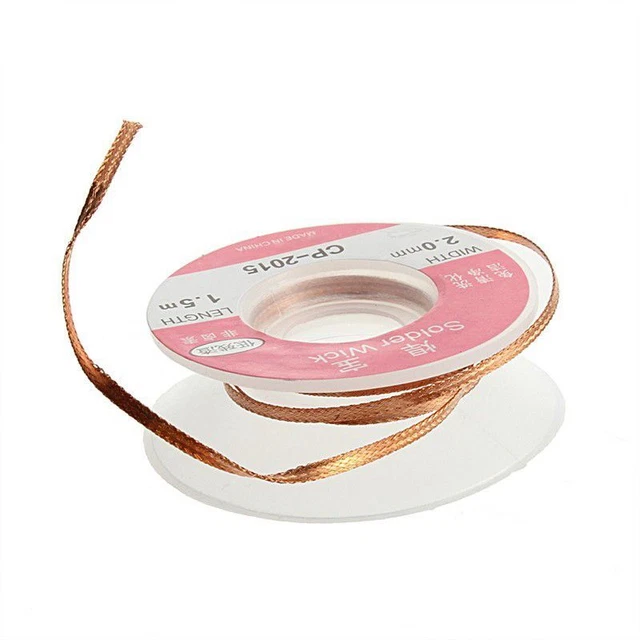 Braid Wire Sucker Cable Cp-2015 2.0mm Solder Wick Remover Desoldering Accessory