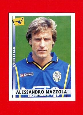 399 ALESSANDRO MAZZOLA HELLAS VERONA NUOVA N CALCIATORI PANINI 2000/01 