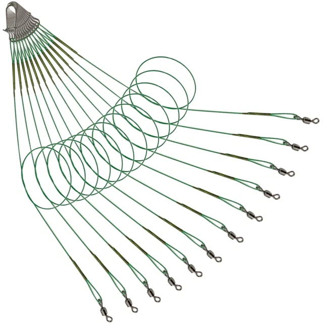 Dovesun Lot de 30 hameçons circulaires pré-montés pour pêche en eau salée et eau douce 2/0 4/0 6/0 8/0 10/0 Dovesun Lot de 30 hameçons circulaires pré-montés pour pêche en eau salée et eau douce 2/0 4/0 6/0 8/0 10/0