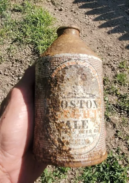 Rare Boston Light Ale IRTP  12oz Crowntainer Cone Top Beer Can EMPTY CAN