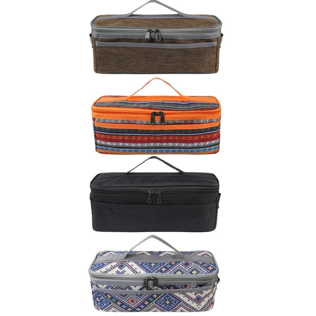 Multi Pocket Vaisselle Sac De Rangement Camping Pique-Nique Ustensiles De
