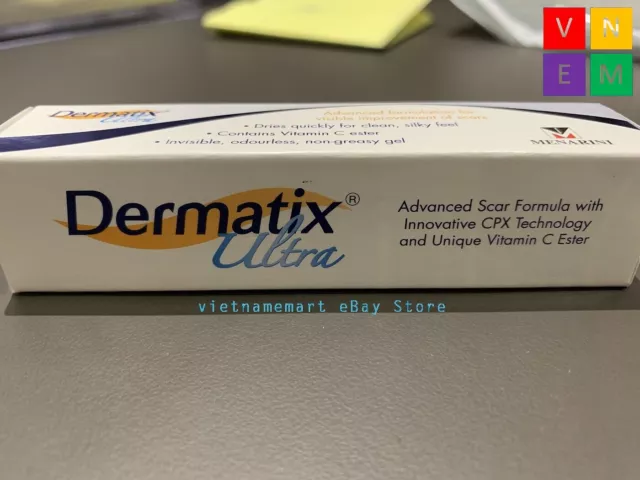 Dermatix Ultra Advanced Scar Gel 15g, Surgery Keloid Wounds - Worldwide Shipping