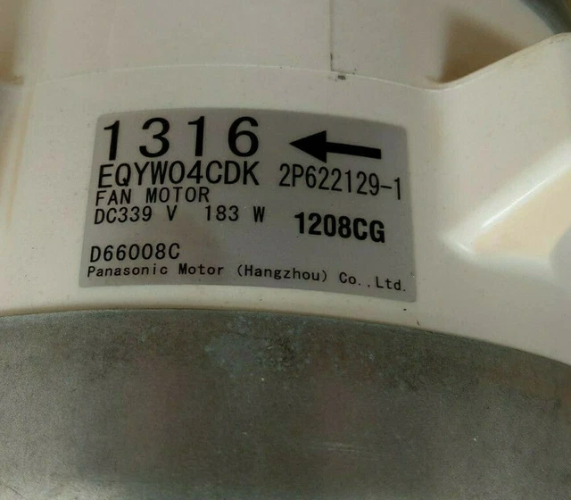 DAIKIN EDLA09DA ALTHERMA Condenser Fan Motor 5035817 2P6221291 183