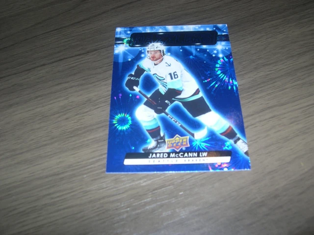 thumbnail image 2 of 2023-24 Upper Deck Dazzlers Red/Black/Pink Series 1 & 2 Hockey Cards - Adam Fox, Kucherov, Zegras 2 of 4