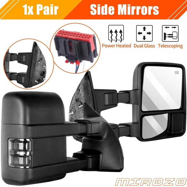 FOR 20082016 FORD F250/F350/F450 Tow Side Mirror Manual Signal Light