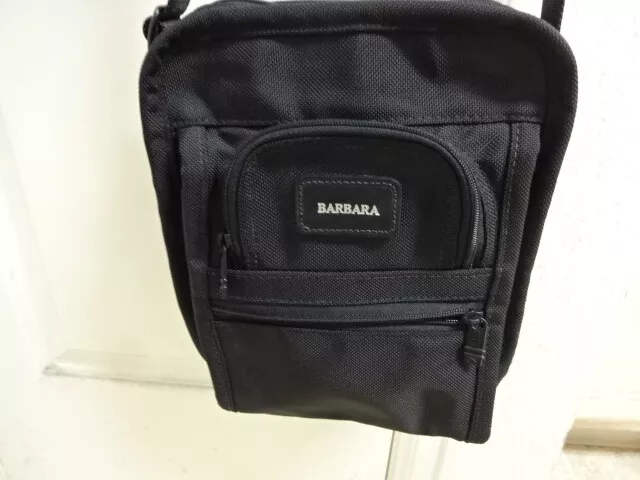 Tumi Ballistic Nylon Shoulder Bag Excellent Cond Few Times Used 10.5" X 9" Black