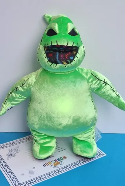 Build A Bear Oogie Boogie Disney Nightmare Before Christmas 30th Annivers BNWT