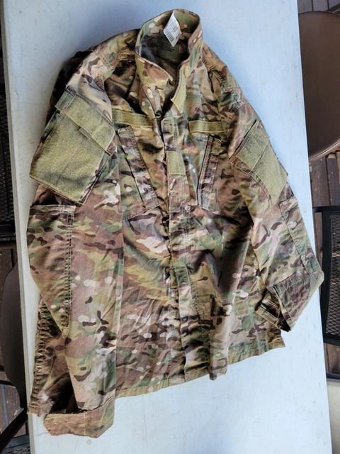 NWT USGI Military US Army Combat Uniform Coat Jacket Multicam OCP ML Flame Resis