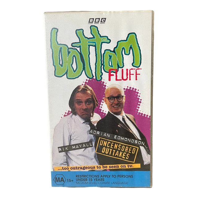 Bottom Fluff VHS - AC/AUS/PAL/PG/Vintage/Comedy/Stand-Up 🐙