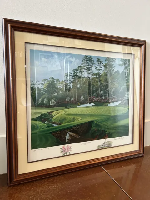 Limited Edition Print:  "The 13th Hole 'Azalea' at Augusta National Golf Club"