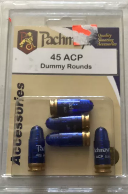 Pachmayr 45 acp Dummy Rounds (Snap Caps)