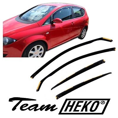 Heko SEAT IBIZA/CORDOBA 4/5-portes 2002-2008 Deflecteurs de vent 2-pcs HEKO Bulles 