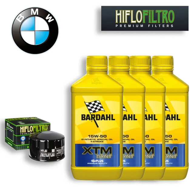 ENTRETIEN BMW R 1200/GS 1200 2010 2011 2012 4 Litres Huile Bardahl XTM ...